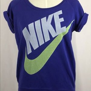 Nike Short Sleeve Sweatshirt